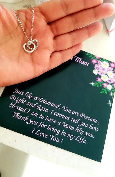 Mom Necklace Sterling Silver HNS Studio Canada