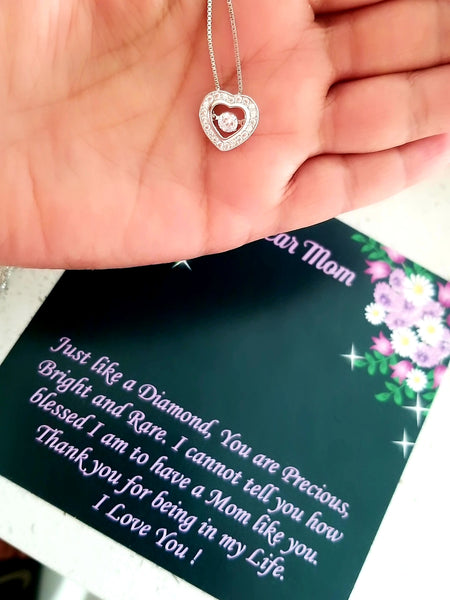 Mom Necklace Sterling Silver HNS Studio Canada