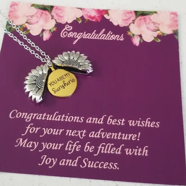 " You are My Sunshine" Necklace HNS Studio Canada