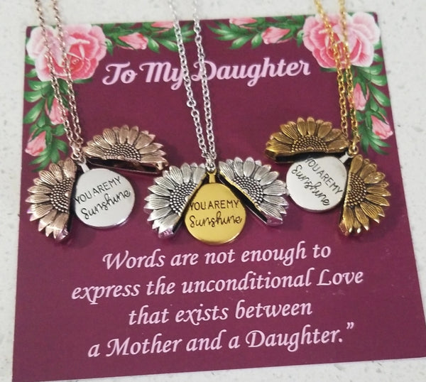 " You are My Sunshine" Necklace