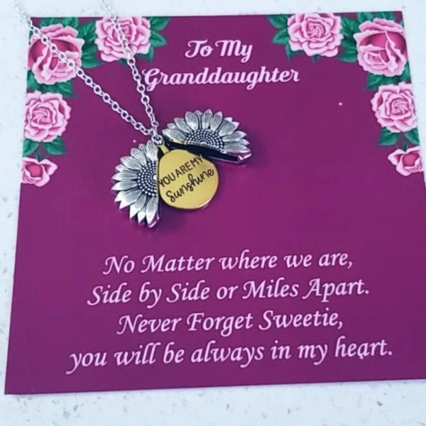 " You are My Sunshine" Necklace HNS Studio Canada