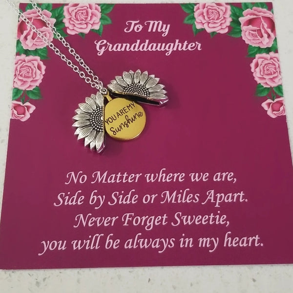 " You are My Sunshine" Necklace HNS Studio Canada