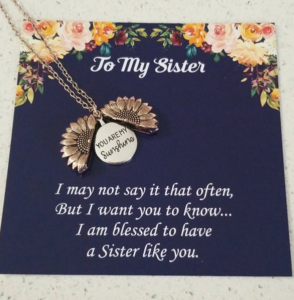 " You are My Sunshine" Necklace HNS Studio Canada