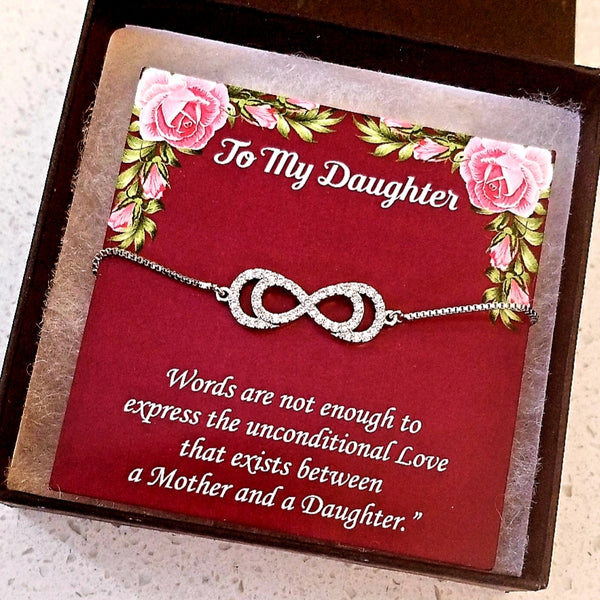 Double Infinity Bracelet Silver HNS Studio Canada