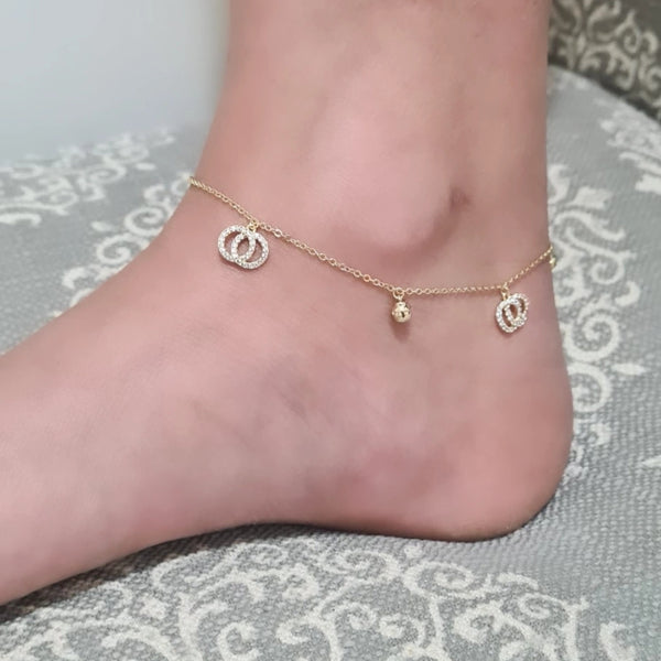 14k Gold Filled Anklet HNS Studio Canada