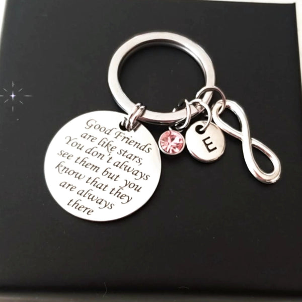 Personalized Friendship Keychain