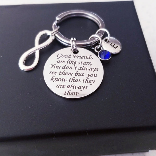 Personalized Friendship Keychain