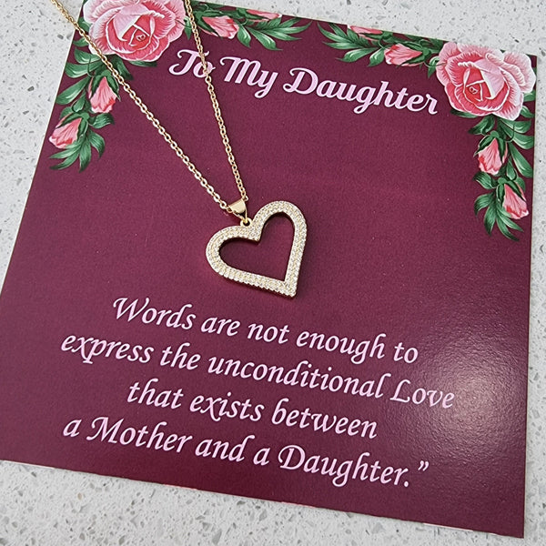 Gold Plated Heart Necklace