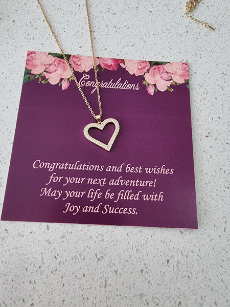 Gold Plated Heart Necklace