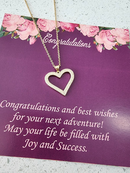 Gold Plated Heart Necklace