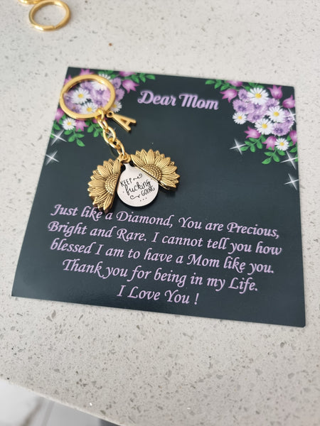 You Are My Sunshine Keychain Personalized
