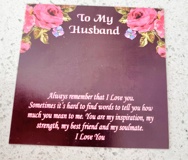 Drive Safe I Need You Here With Me Keychain-For Husband HNS Studio Canada