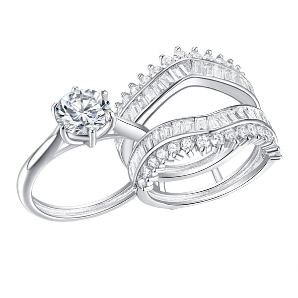 2 Carat Halo Wedding Ring