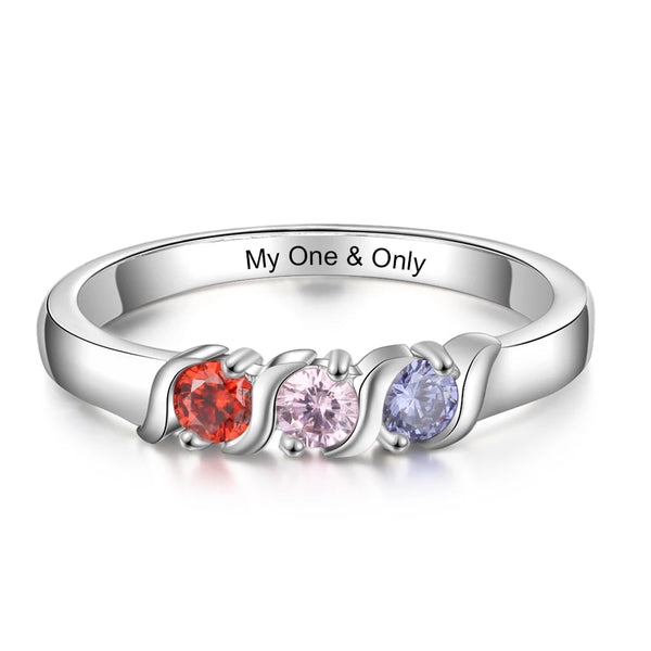 Personalized Family Ring