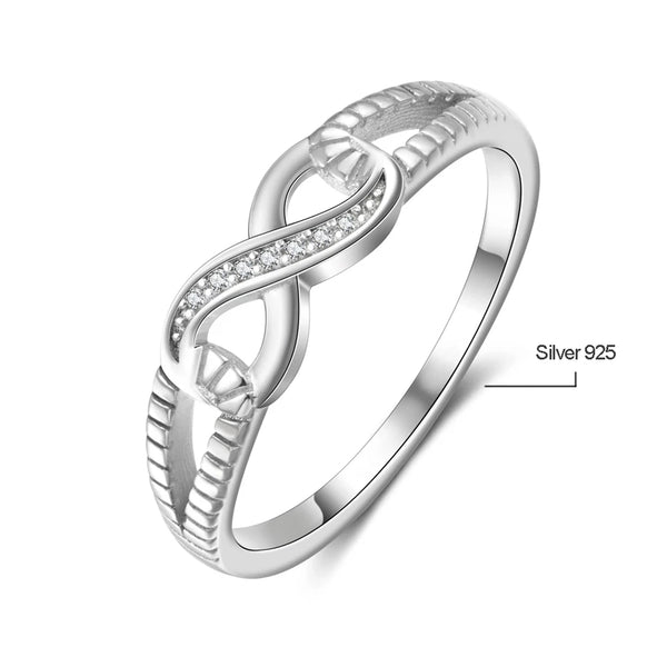 Personalized Infinity Ring