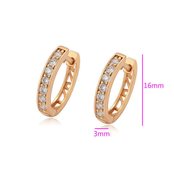 Gold hoops HNS Studio Canada