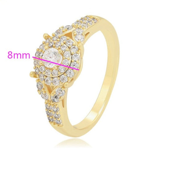 Wedding Ring 14k Gold Plated Ring HNS Studio Canada