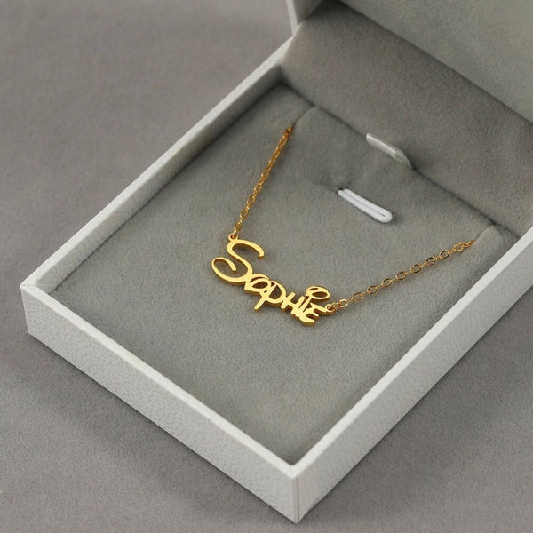 Disney Font Name Necklace