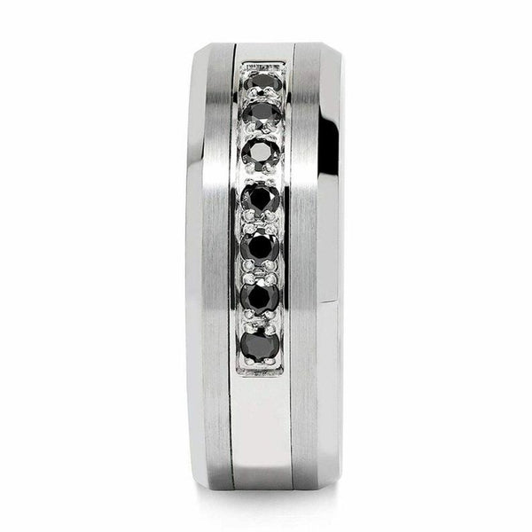 Men's Tungsten Carbide Band-HNS Studio