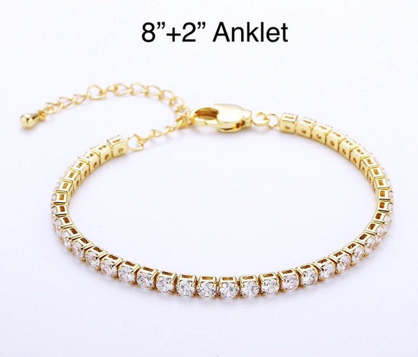 Tennis Chain Anklet