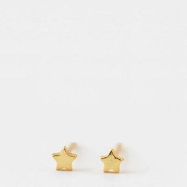 Tiny Star Stud Earrings HNS Studio Canada
