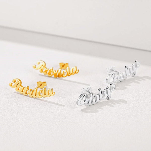 Name Earrings