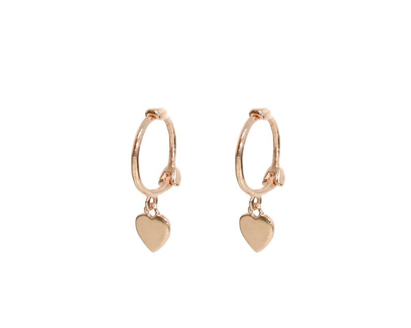 Solid Sterling Silver Small Dangle earrings - HNS Studio