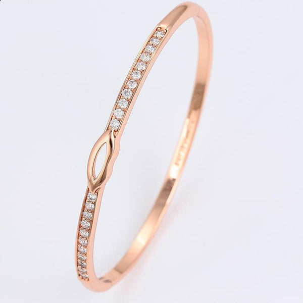 Rose Gold Sleek Bangle HNS Studio Canada