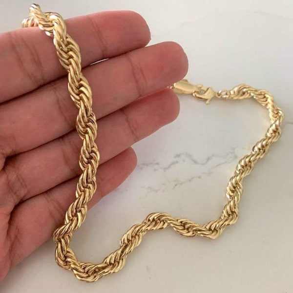 Gold Filled Rope Necklace HNS Studio