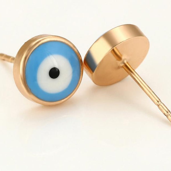 Evil Eye Stud Earrings