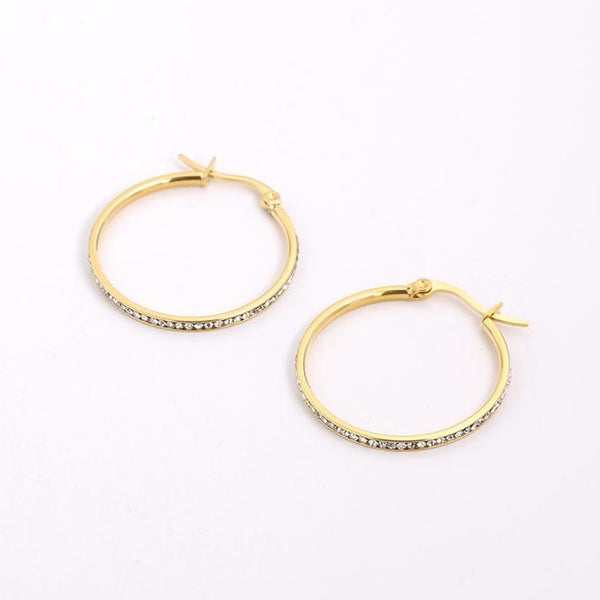 Dainty Gold Hoop Earrings