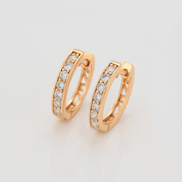 Gold hoops HNS Studio Canada