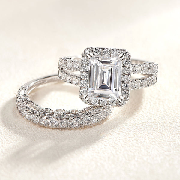 Emerald Cut Engagement Rings HNS Studio Canada