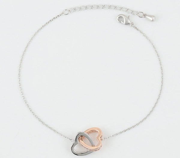 Interlocking Hearts Bracelet HNS Studio Canada