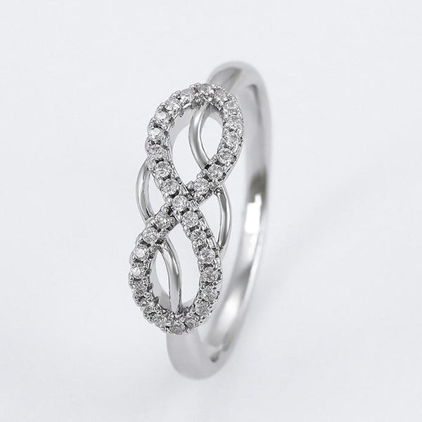 Infinity Silver Ring HNS Studio Canada