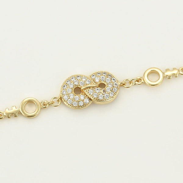 Infinity Anklet Gold HNS Studio Canada