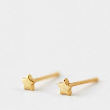 Tiny Star Stud Earrings HNS Studio Canada