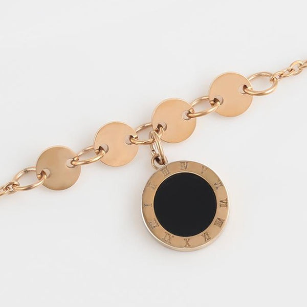 Rose Gold Love Anklet HNS Studio Canada
