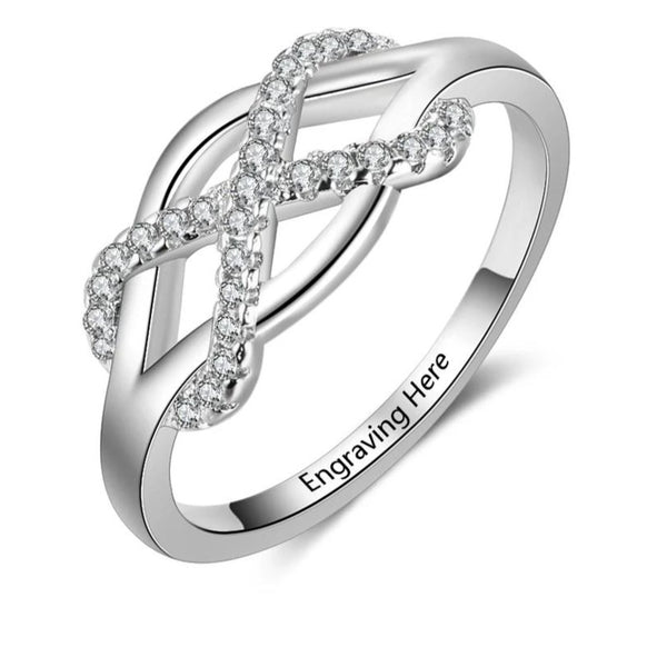 Personalized Infinity Ring HNS Studio Canada