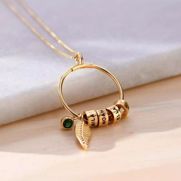Mom necklace with kids names