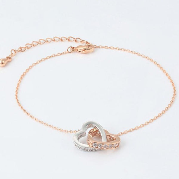 Interlocking Hearts Bracelet HNS Studio Canada