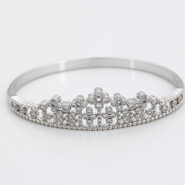 Princess Crown Bangle Bracelet HNS Studio Canada