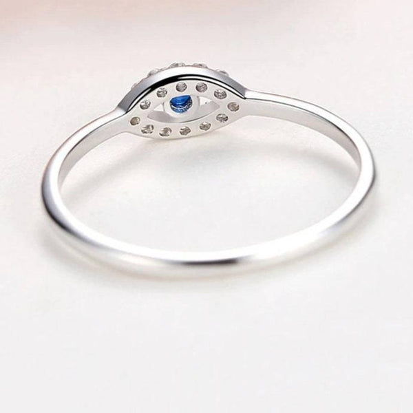 Evil Eye Sterling Silver Ring HNS Studio Canada