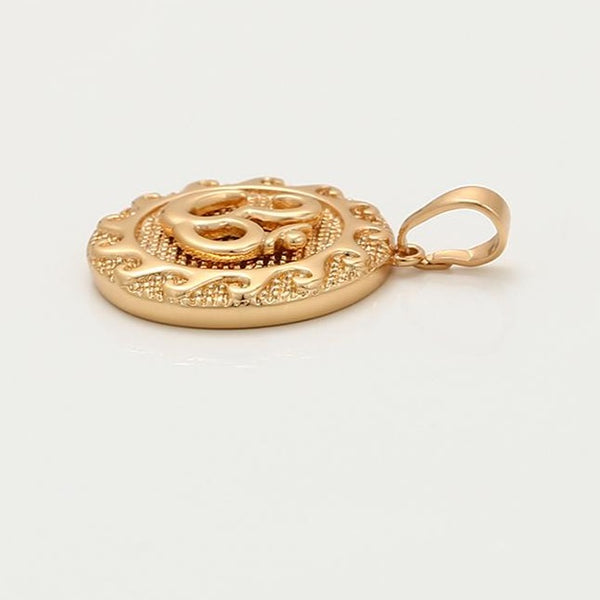 Gold OM Necklace HNS Studio Canada