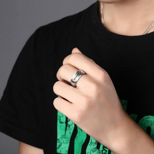 Men's Tungsten Carbide Band-HNS Studio