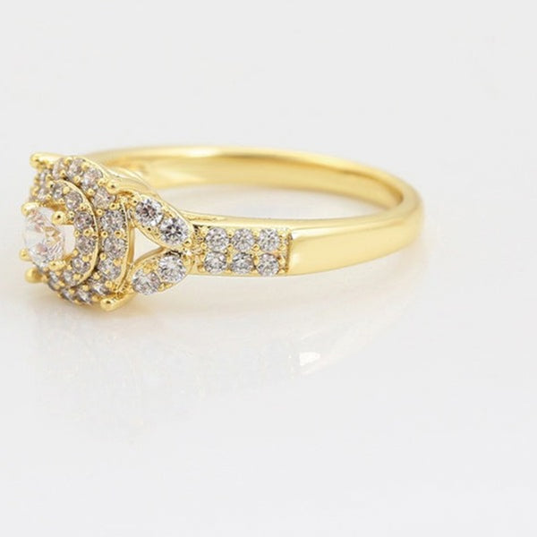 Wedding Ring 14k Gold Plated Ring HNS Studio Canada