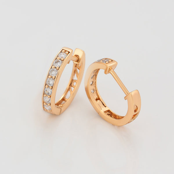 Gold hoops HNS Studio Canada