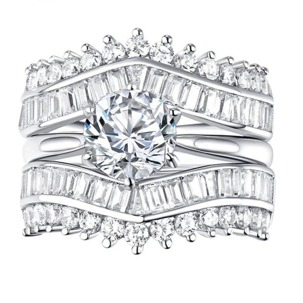 2 Carat Halo Wedding Ring