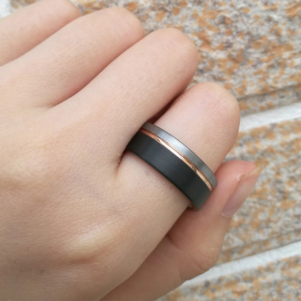 Men's Tungsten Bands | Rings | HNS Studio