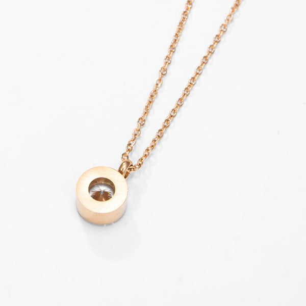 Floating Cubic Zirconia Necklace Set HNS Studio Canada